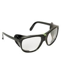 OCCHIALI PROTEZIONI LENTI TRAS.POLICARBONATO NERO CON PROTEZIONE LATERALE #  1 | Dingegnoshop.com